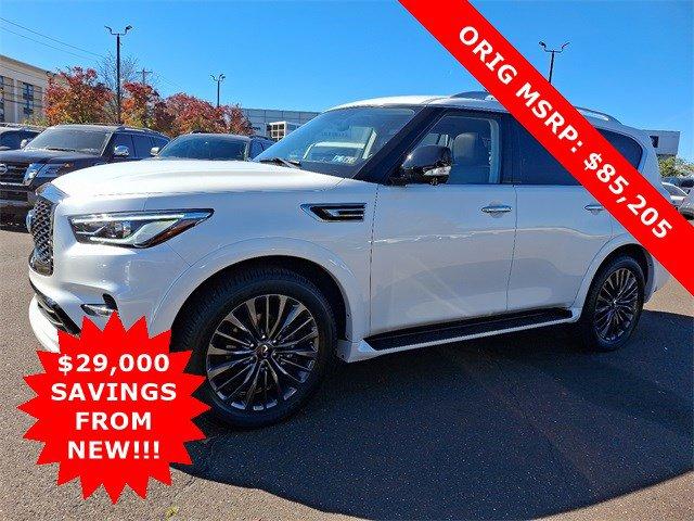 used 2024 INFINITI QX80 car, priced at $54,500