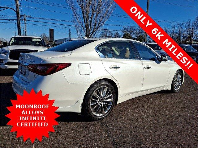 used 2023 INFINITI Q50 car, priced at $32,999