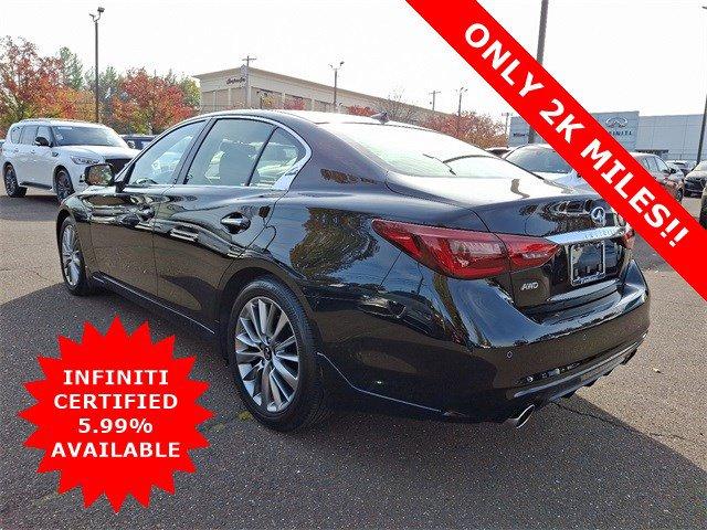 used 2024 INFINITI Q50 car, priced at $34,999