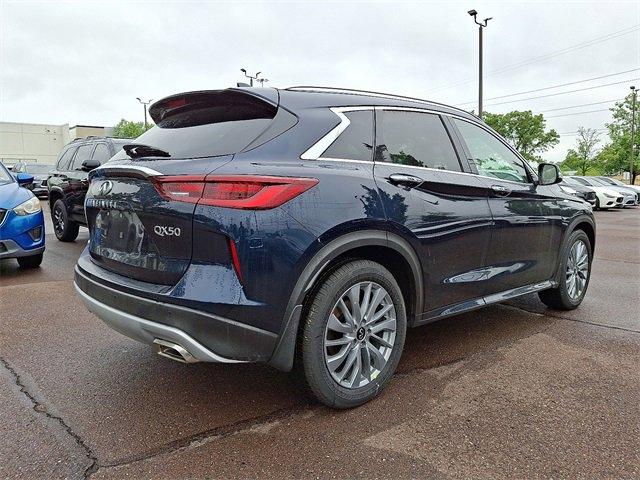 new 2025 INFINITI QX50 car, priced at $49,270
