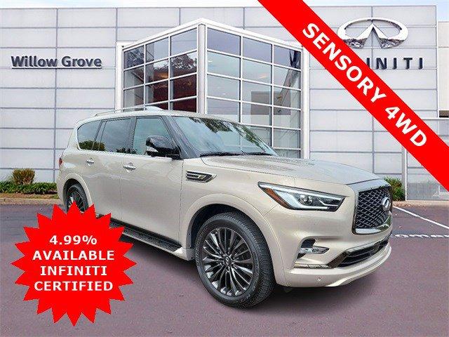 used 2024 INFINITI QX80 car, priced at $58,498