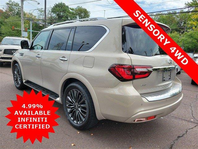 used 2024 INFINITI QX80 car, priced at $58,498