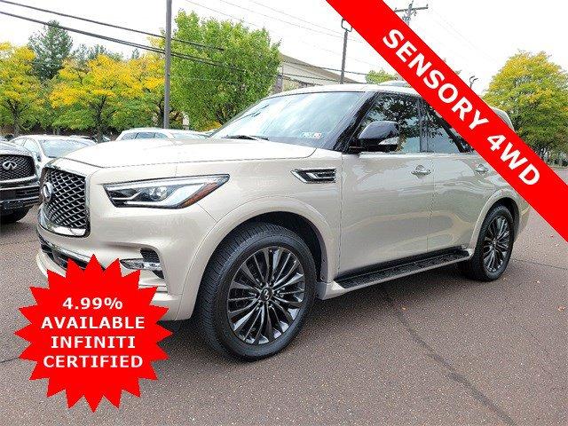 used 2024 INFINITI QX80 car, priced at $58,498