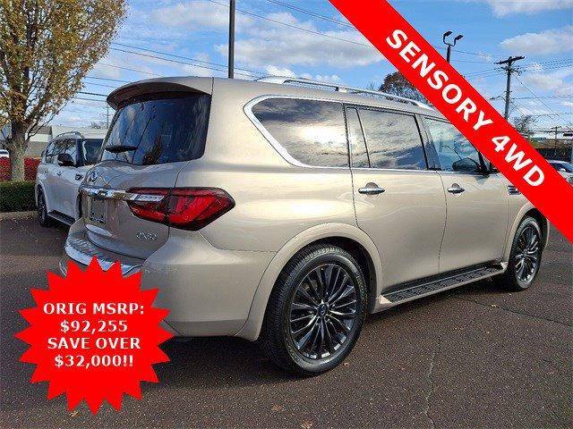 used 2024 INFINITI QX80 car, priced at $58,999