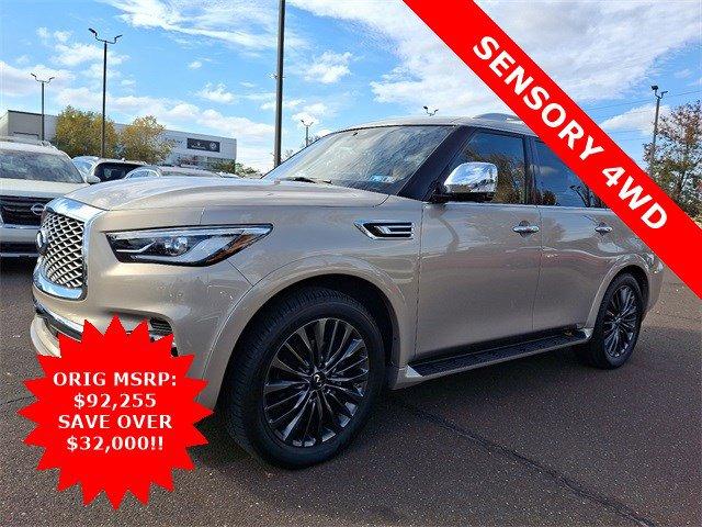 used 2024 INFINITI QX80 car, priced at $58,999