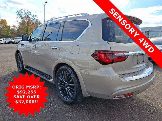 used 2024 INFINITI QX80 car, priced at $58,999