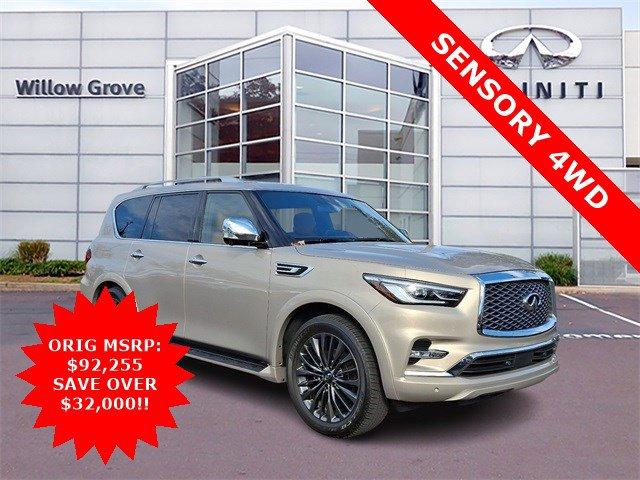 used 2024 INFINITI QX80 car, priced at $58,999