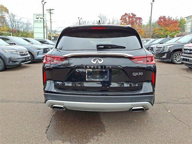used 2022 INFINITI QX50 car, priced at $25,498