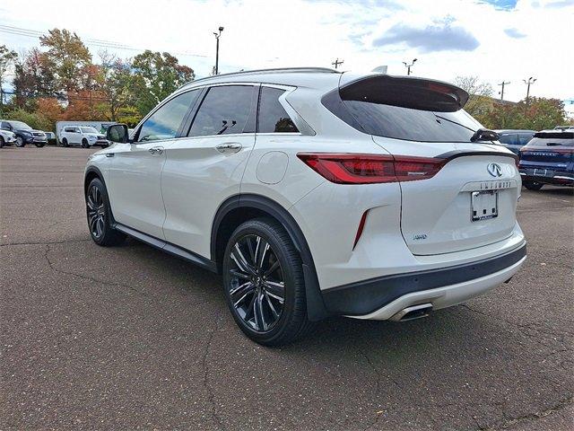 used 2022 INFINITI QX50 car, priced at $26,299
