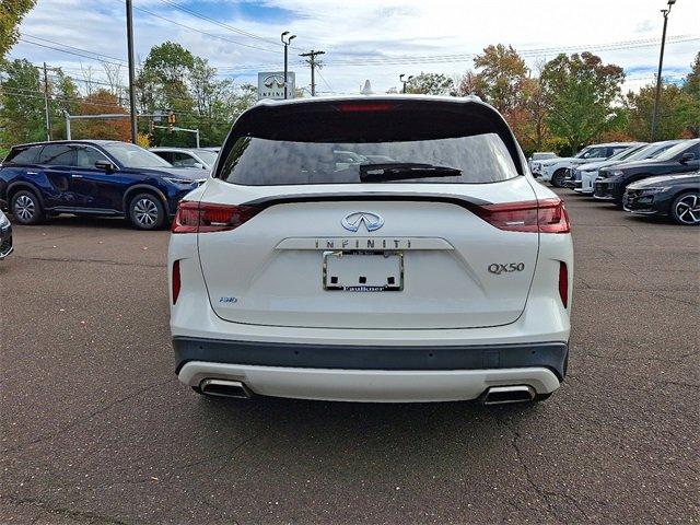 used 2022 INFINITI QX50 car, priced at $26,299