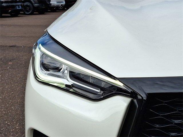 used 2022 INFINITI QX50 car, priced at $26,299