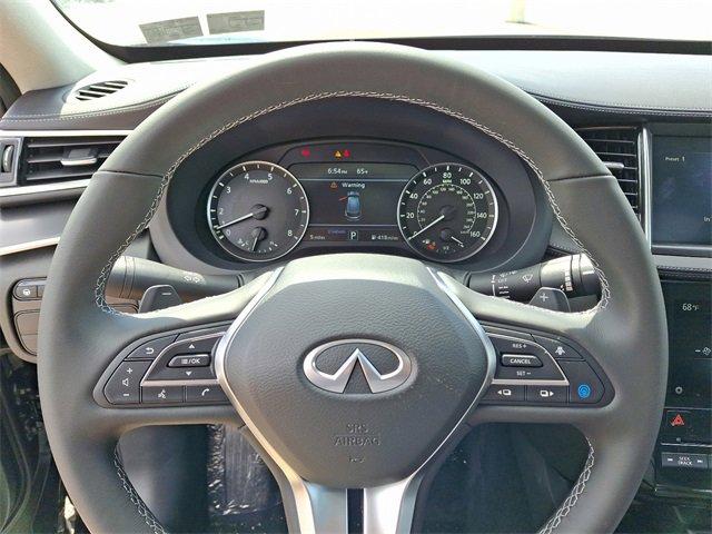 new 2025 INFINITI QX50 car, priced at $49,270