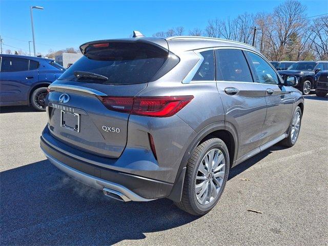 new 2025 INFINITI QX50 car, priced at $49,270