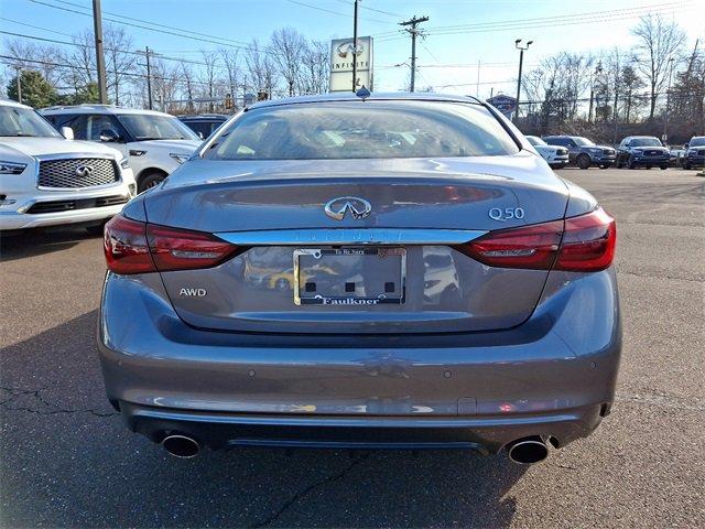 used 2022 INFINITI Q50 car, priced at $29,421