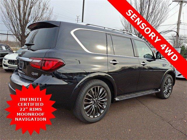 used 2023 INFINITI QX80 car, priced at $55,999