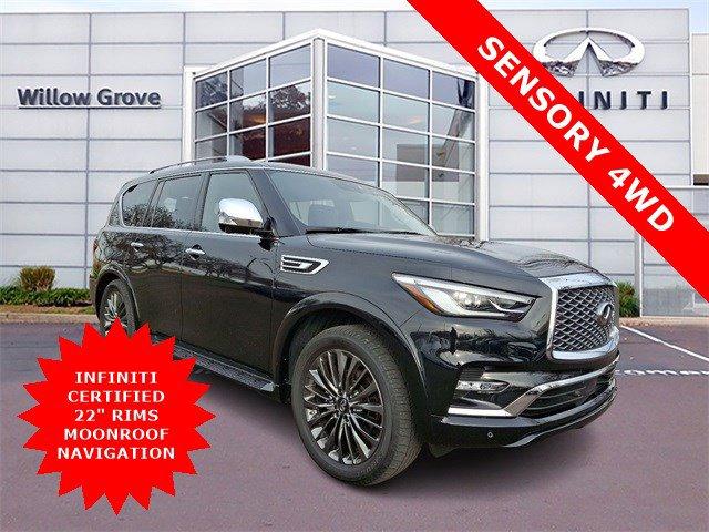 used 2023 INFINITI QX80 car, priced at $55,999