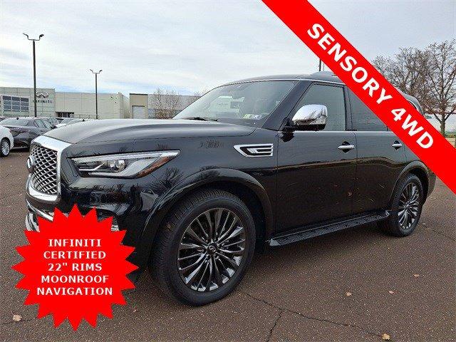 used 2023 INFINITI QX80 car, priced at $55,999