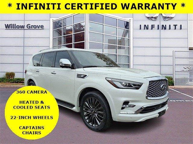 used 2024 INFINITI QX80 car, priced at $59,799