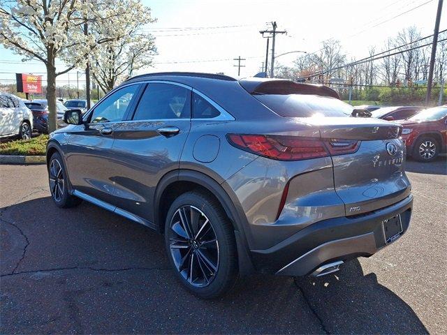 new 2025 INFINITI QX55 car, priced at $57,180
