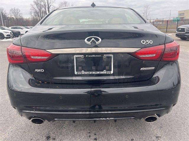 used 2021 INFINITI Q50 car, priced at $27,998