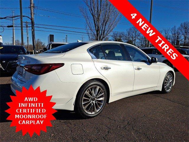 used 2022 INFINITI Q50 car, priced at $28,250