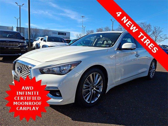 used 2022 INFINITI Q50 car, priced at $28,250