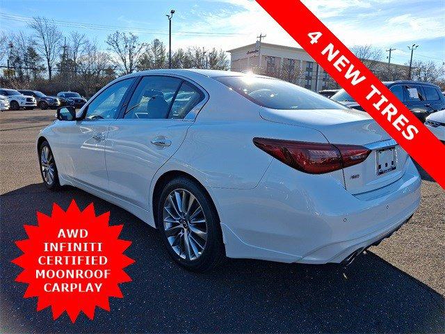 used 2022 INFINITI Q50 car, priced at $28,250