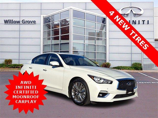 used 2022 INFINITI Q50 car, priced at $28,547