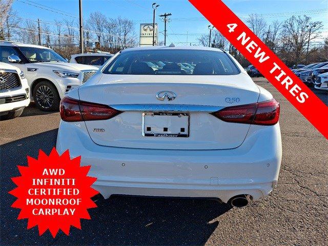 used 2022 INFINITI Q50 car, priced at $28,250