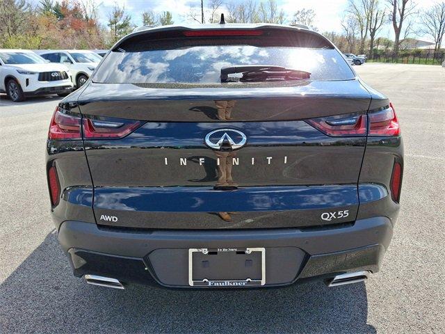 new 2025 INFINITI QX55 car, priced at $52,085