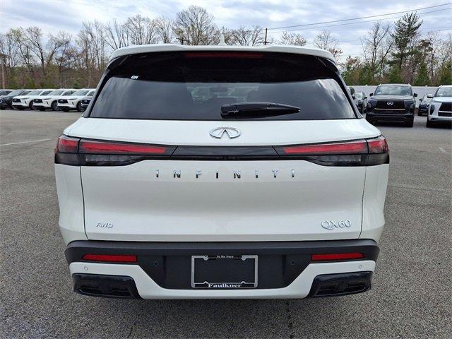 new 2025 INFINITI QX60 car, priced at $61,080