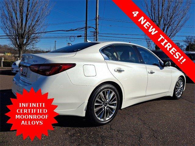 used 2022 INFINITI Q50 car, priced at $27,999