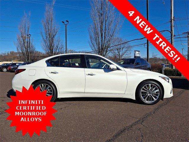 used 2022 INFINITI Q50 car, priced at $27,999