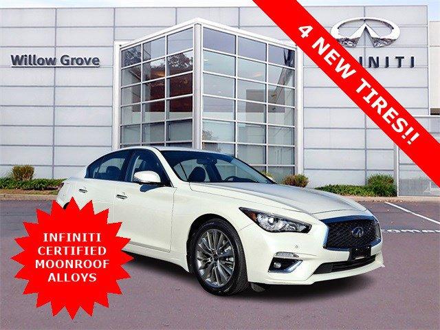 used 2022 INFINITI Q50 car, priced at $27,999