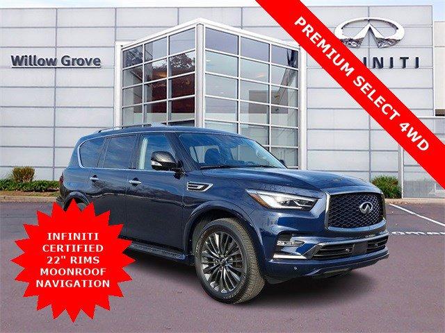 used 2024 INFINITI QX80 car, priced at $52,672