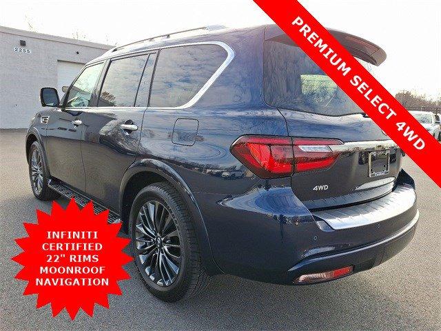 used 2024 INFINITI QX80 car, priced at $52,672