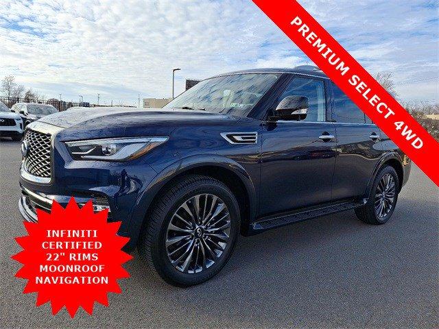 used 2024 INFINITI QX80 car, priced at $52,672