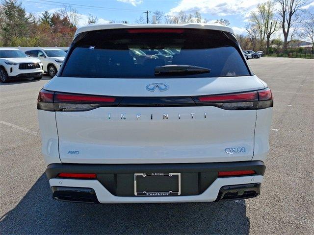 new 2025 INFINITI QX60 car, priced at $61,080