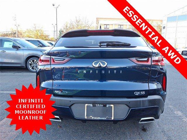 used 2022 INFINITI QX55 car, priced at $29,987