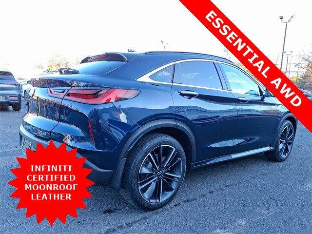 used 2022 INFINITI QX55 car, priced at $29,987