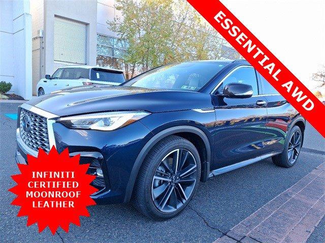 used 2022 INFINITI QX55 car, priced at $29,987