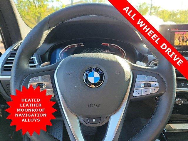 used 2023 BMW X3 car, priced at $39,698