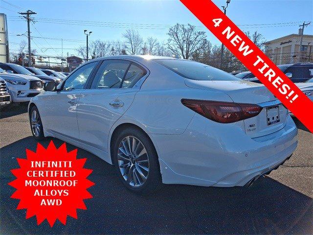 used 2022 INFINITI Q50 car, priced at $28,769