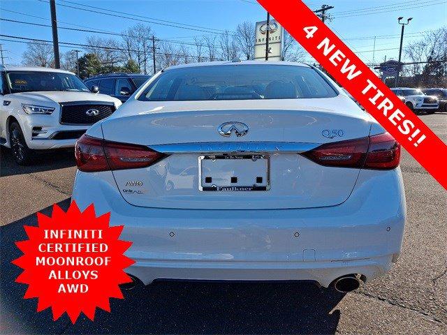 used 2022 INFINITI Q50 car, priced at $28,769