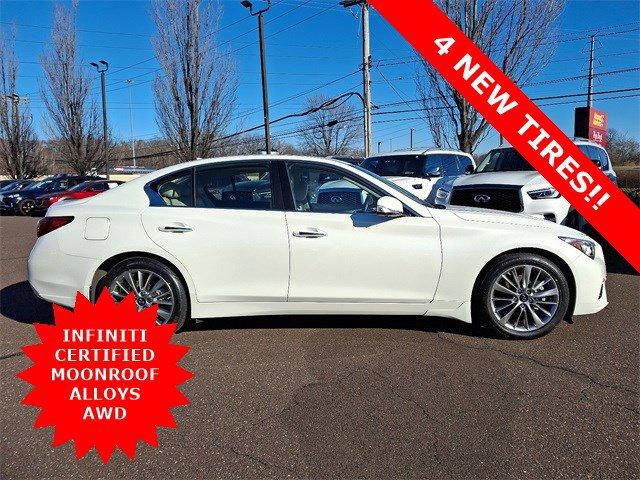 used 2022 INFINITI Q50 car, priced at $28,769