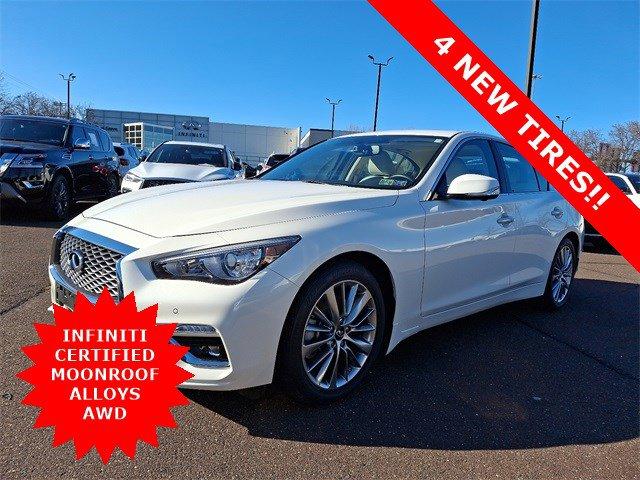 used 2022 INFINITI Q50 car, priced at $28,769