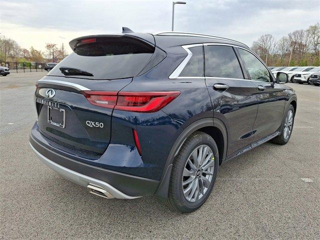 new 2025 INFINITI QX50 car, priced at $49,270