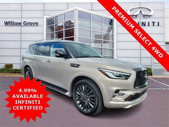 used 2023 INFINITI QX80 car, priced at $52,498