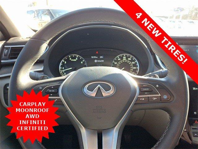 used 2023 INFINITI QX50 car, priced at $32,998