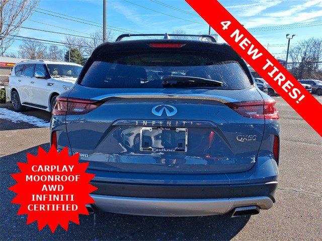 used 2023 INFINITI QX50 car, priced at $32,998